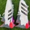 adidas Predator Freak .1 Low Cut FG Firm Ground Soccer Cleat White/Metallic Iron/Solar Red