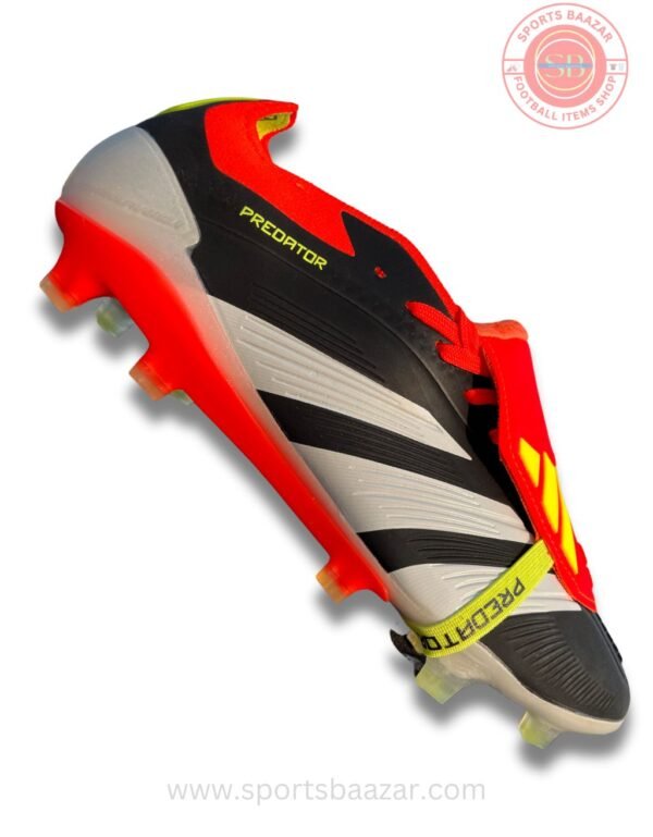 ADIDAS Predator Club FxG Football Shoes For Men WhiteBlackOrange