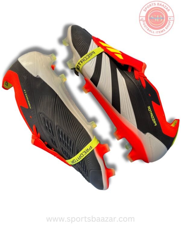 ADIDAS Predator Club FxG Football Shoes For Men WhiteBlackOrange