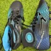 ANZA PROPULSION FG ANKLE FOOTBALL SHOES FOR MEN (Black/Sky Blue)