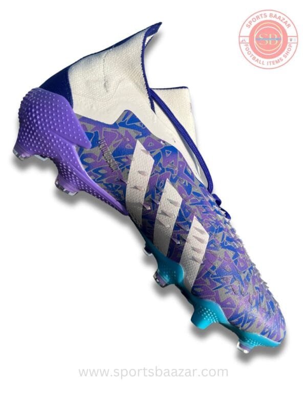 Adidas Predator Freak.1 FG Football Boots – Purple & White Edition