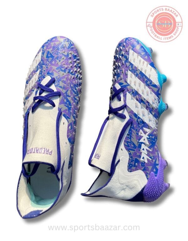 Adidas Predator Freak.1 FG Football Boots – Purple & White Edition