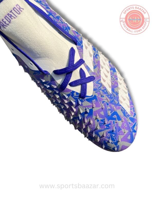 Adidas Predator Freak.1 FG Football Boots – Purple & White Edition
