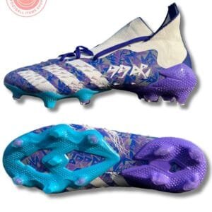 Adidas Predator Freak.1 FG Football Boots – Purple & White Edition