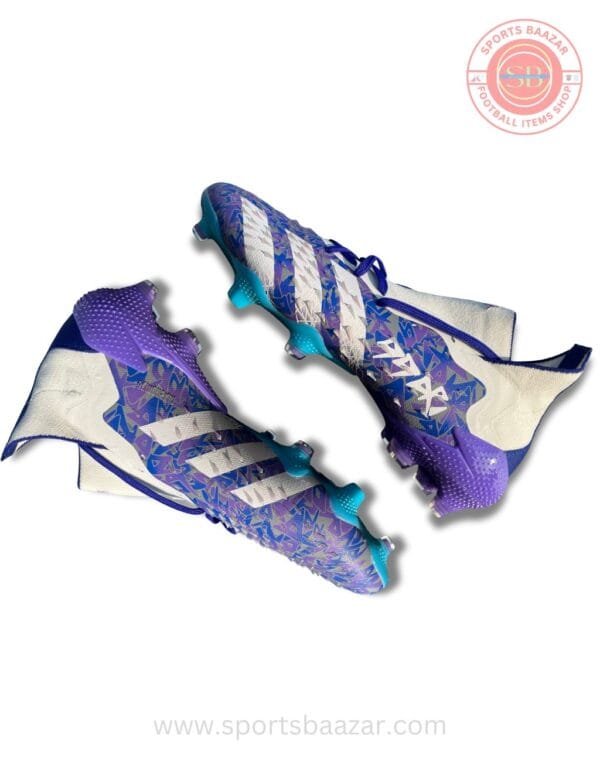 Adidas Predator Freak.1 FG Football Boots – Purple & White Edition