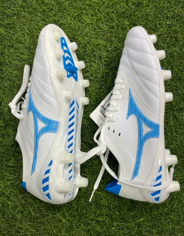 Mizuno Morelia Neo 3 White blue Football Shoes