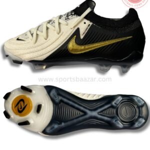 Nike Phantom GX II Pro FG Mad Ready - White/Black/Gold Men's Football Shoes