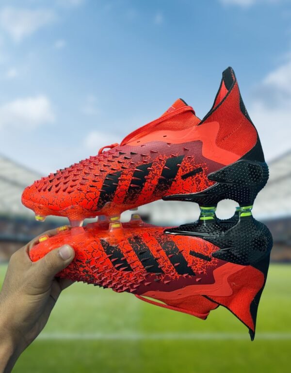 PREDATOR FREAK .1 FG Football Shoes For Men RedBlack