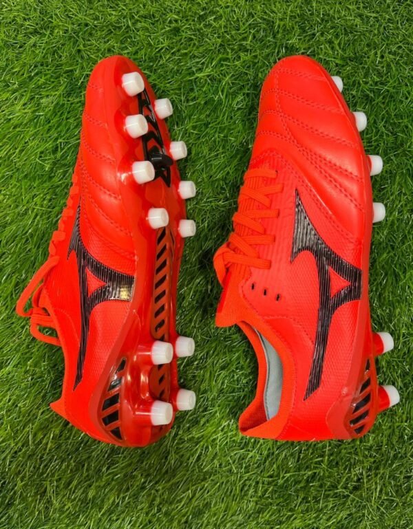 Red Mizuno Football Boots India