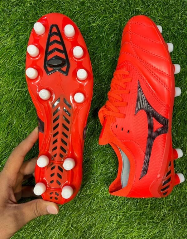 Red Mizuno Football Boots India