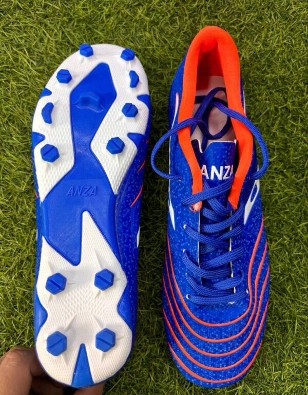 Anza Spiral Royal Blue Football Shoes For Men