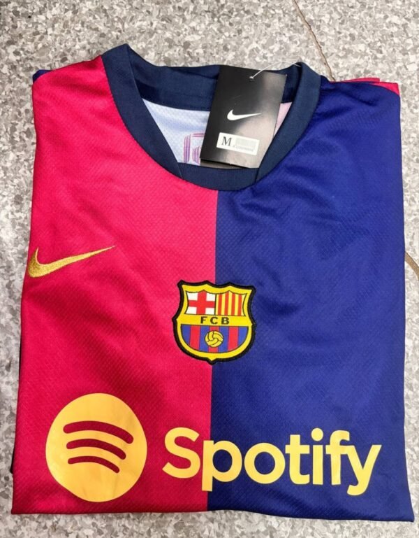 Official FC Barcelona Home Jersey - Premium Replica