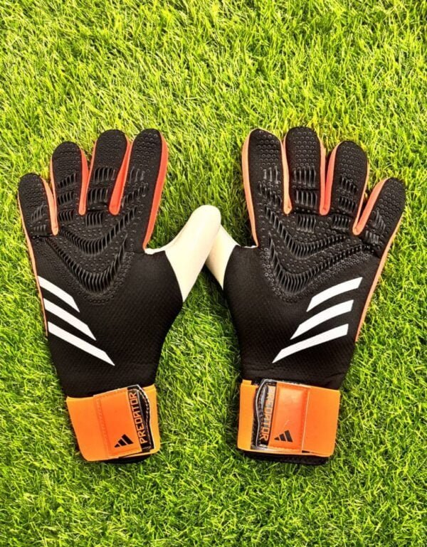 Adidas Predator Pro Gloves for Goalkeepers Orange Black