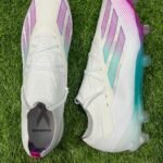 Adidas X23 CrazyFast.1 Messi FG Football Boots - White/Pink/Green