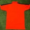 High-Performance Men's Dri-Fit Orange Polo T-Shirt Jersey for Sports