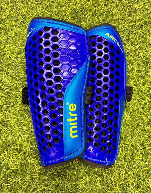 MITRE Pro Football Shin Guards with Ankle Protection