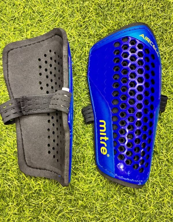 MITRE Pro Football Shin Guards with Ankle Protection