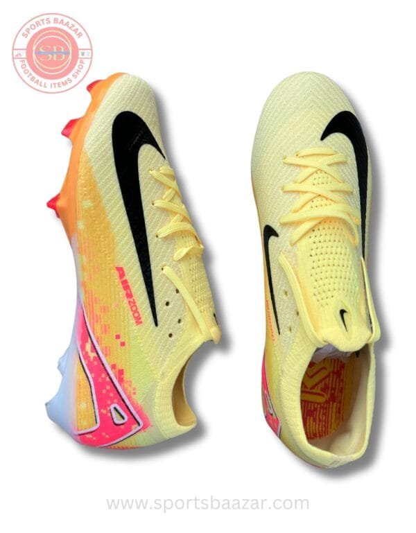 Nike Air Zoom Mercurial Vapor 16 Elite AG Soccer Cleats YellowBlackOrange