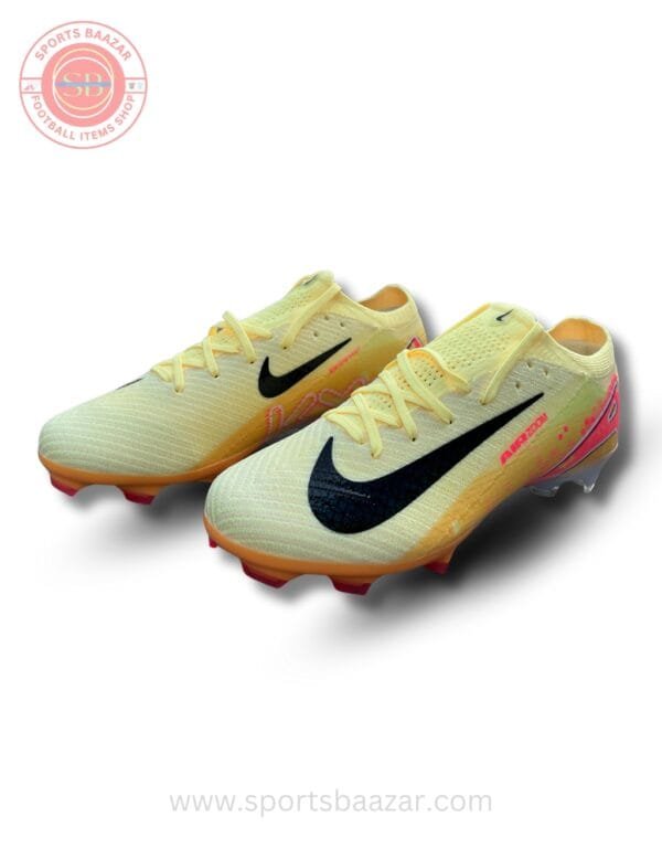 Nike Air Zoom Mercurial Vapor 16 Elite AG Soccer Cleats YellowBlackOrange