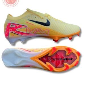Nike Air Zoom Mercurial Vapor 16 Elite AG Soccer Cleats YellowBlackOrange
