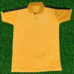 Stylish and Comfortable Men's Dri-Fit Yellow Polo T-Shirt Jersey for All Occasions