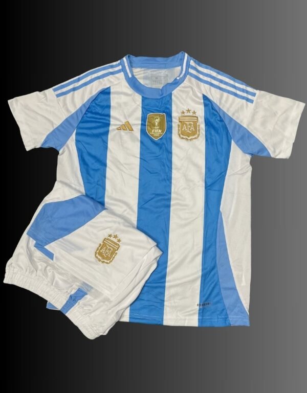 Adidas Argentina 2024 Home Jersey 3 Stars Fan Edition