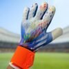 Adidas Predator Pro Al Rihla Goalkeeper Gloves - WhiteBright Cyan Grip