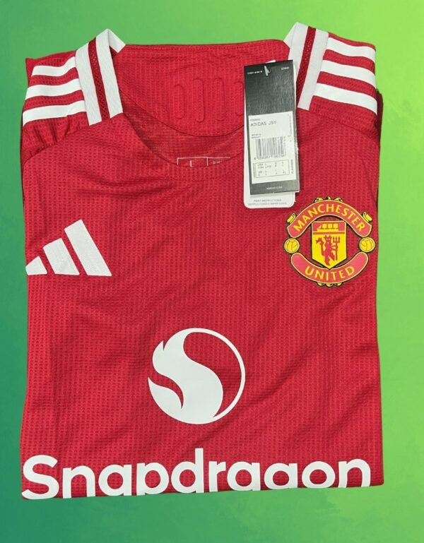 Authentic Manchester United Home Jersey – [Player Version]