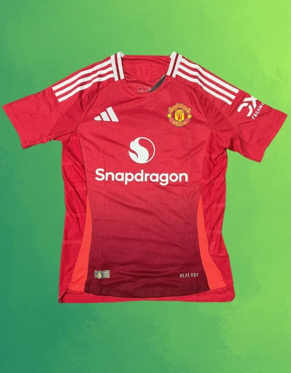 Authentic Manchester United Home Jersey – [Player Version]