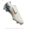 Nike Air Zoom Mercurial Vapor 16 FG Cleats - Pro-Level White/Orange Design