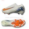 Nike Air Zoom Mercurial Vapor 16 FG Cleats - Pro-Level White/Orange Design