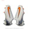 Nike Air Zoom Mercurial Vapor 16 FG Cleats - Pro-Level White/Orange Design