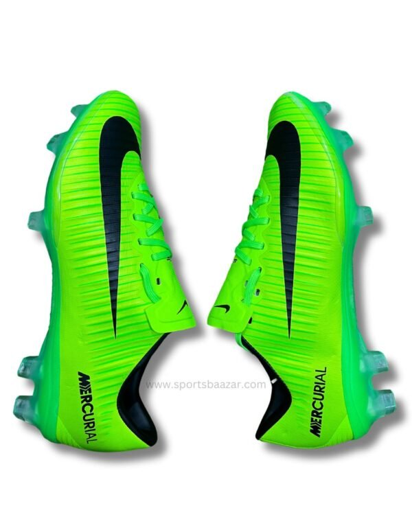 Nike Mercurial Vapor XI FG Soccer Cleats - Elite Speed in Electric Green/Black