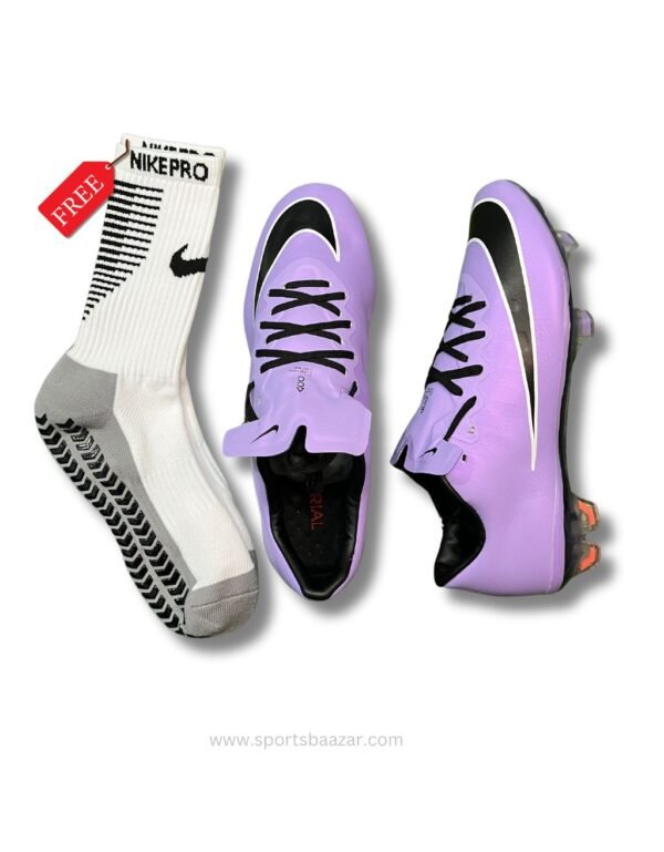 Nike Mercurial Victory V FG Soccer Cleats for Men - Purple Firm Ground Performance