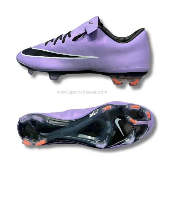 Nike Mercurial Victory V FG Soccer Cleats for Men - Purple Firm Ground Performance