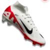 Nike Air Zoom Mercurial Superfly 9 SG-Pro Cleats - Red/White