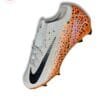 Nike Air Zoom Mercurial Vapor 16 Elite FG – White & Orange Soccer Cleats