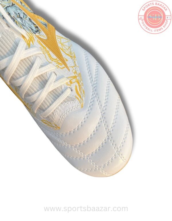 Mizuno Sergio Ramos Morelia Neo 3 Beta SR4 Elite Sneakers – White & Gold