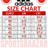 Adidas Size Chart