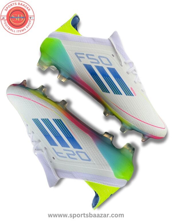 Adidas F50 Elite FG Soccer Cleats – Stellar Icon Almost Blue Edition