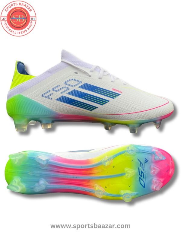 Adidas F50 Elite FG Soccer Cleats – Stellar Icon Almost Blue Edition