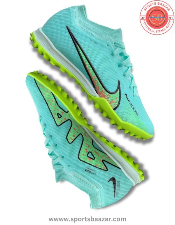 Nike Air Zoom Mercurial Vapor 15 Elite Turf Shoes – Green Edition