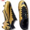 Nike Men’s Mercurial Vapor 15 Elite FG – Premium Gold/Black Design