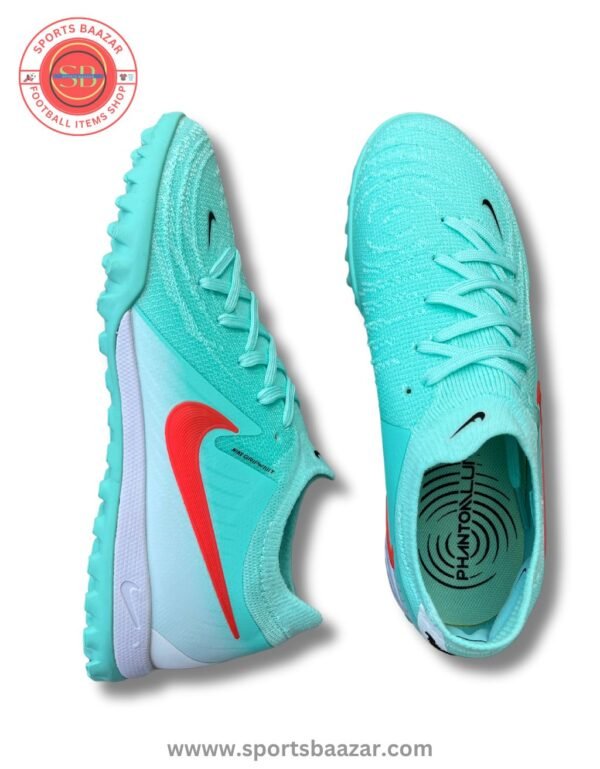 Nike Phantom GX 2 Elite TF Artificial Turf Football Boots - Jade/Red/White