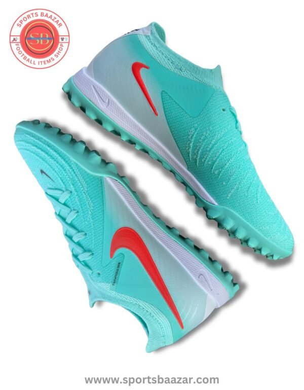 Nike Phantom GX 2 Elite TF Artificial Turf Football Boots - Jade/Red/White