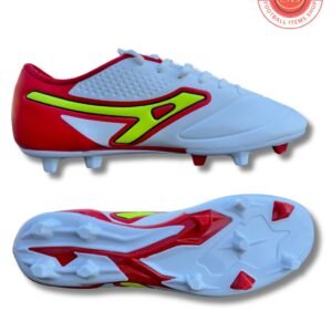 Anza Master White Red Football Boots – Trending Design for Men