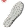 Puks Ultimate White Football Shoes – Durable PU Upper with Lace-Up Closure