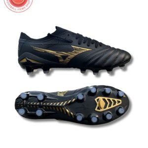 Mizuno Morelia Neo 4 Beta Elite FG Football Boots – Black Edition