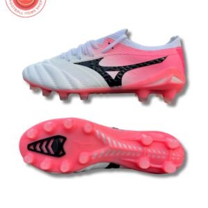 Mizuno Morelia Neo 4 FG Soccer Cleats – White Pink Speed Edition