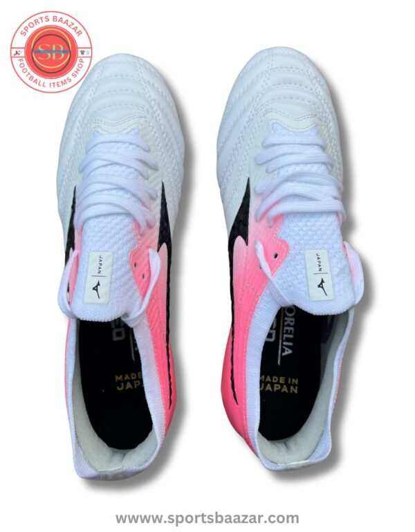 Mizuno Morelia Neo 4 FG Soccer Cleats – White Pink Speed Edition